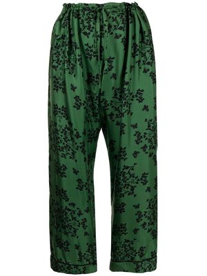 Macgraw Vagabond wide leg trousers - Green