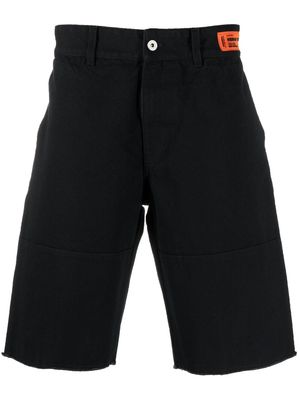 Heron Preston logo patch Bermuda shorts - Black
