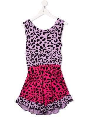WAUW CAPOW by BANGBANG Columbia leopard-print playsuit - Pink