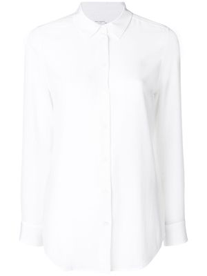 Equipment Essential silk shirt - White