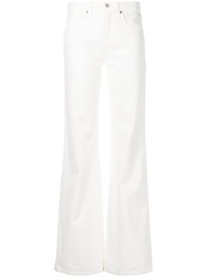Nili Lotan Celia bootcut mid-rise jeans - White