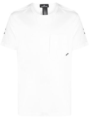 Stone Island Shadow Project graphic-print crew-neck T-shirt - White