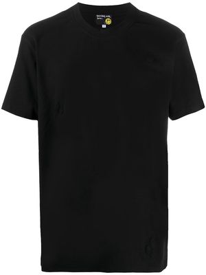 DUOltd embroidered logo T-shirt - Black