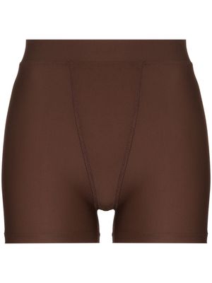 Abysse Greta cycling shorts - Brown
