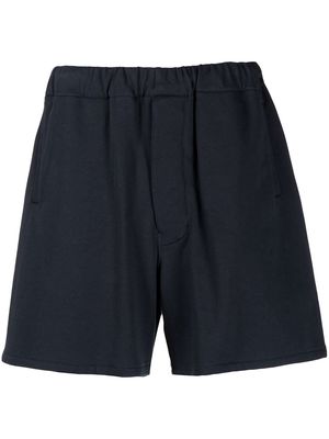 Mackintosh logo patch sweat shorts - Grey