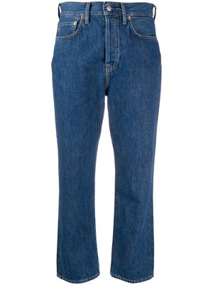 Acne Studios Mece straight-leg cropped jeans - Blue