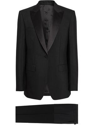 Burberry English Fit Mohair Wool Tuxedo - Black