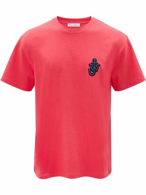 JW Anderson anchor-patch T-shirt - Pink