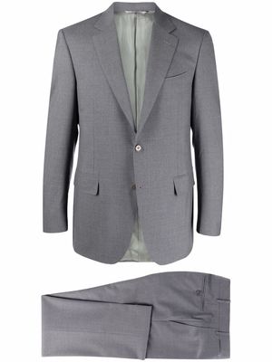 Canali fitted single-breasted suit - Grey