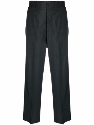 Maison Martin Margiela Pre-Owned 2000s straight-legged cropped tailored trousers - Grey