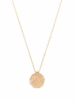 Maje embellished Aries pendant necklace - Gold
