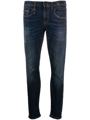R13 Boy mid-rise skinny jeans - Blue