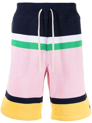 Polo Ralph Lauren colour-block track shorts - Pink