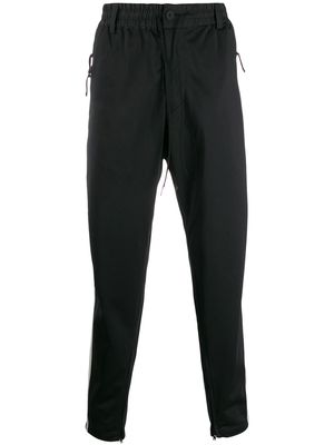 Y-3 tapered track trousers - Black