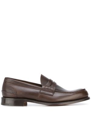 Church's Pembrey leather loafers - Brown