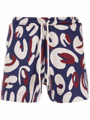 Charles Jeffrey Loverboy Lost Boys track shorts - Blue