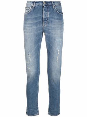 Haikure distressed-effect skinny jeans - Blue