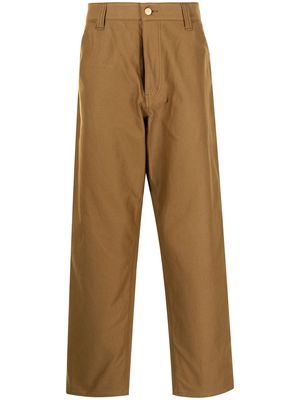 Junya Watanabe MAN straight-leg cotton trousers - Brown
