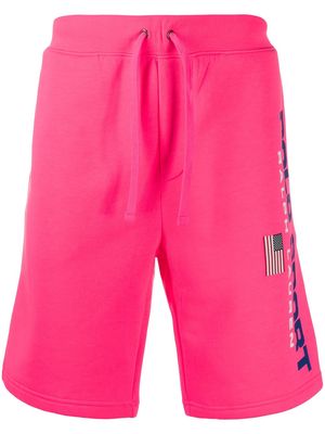 Polo Ralph Lauren logo-print track shorts - Pink