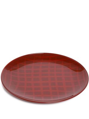 Hands on design Network check plate - Red