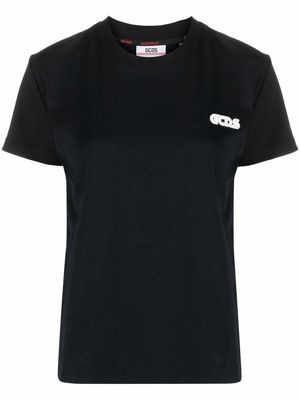 Gcds logo-patch crew-neck T-shirt - Black