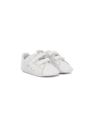 adidas Kids Superstar crib shoes - White