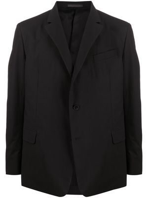 Valentino single-breasted notch lapel blazer - Black