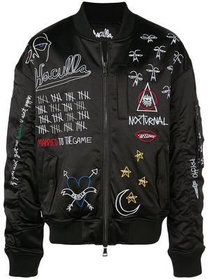 Haculla Nocturnal bomber jacket - Black