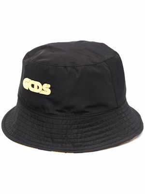 Gcds camouflage-print bucket hat - Black