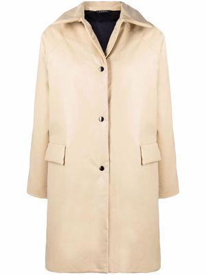 KASSL Editions button-down parka coat - Neutrals