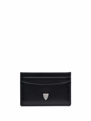 Aspinal Of London smooth leather cardholder - Black