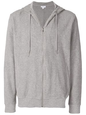 Sunspel zipped hoodie - Gyaa GREY