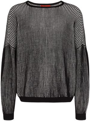 Eckhaus Latta Spine cut-out sweatshirt - Black