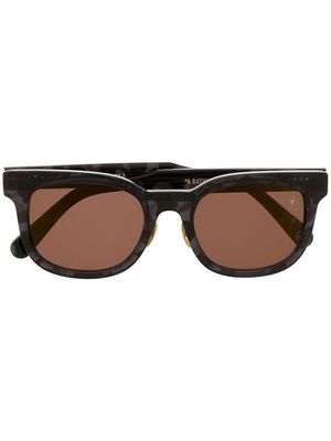 A BATHING APE® tinted round sunglasses - Black