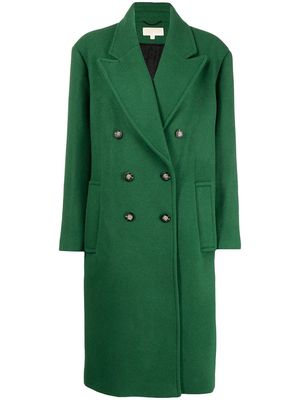 Michael Michael Kors Mensy double-breasted coat - Green