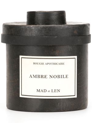 MAD et LEN Ambre Nobile candle - Black