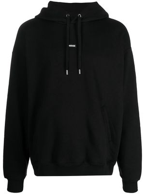 Mackage logo print hoodie - Black