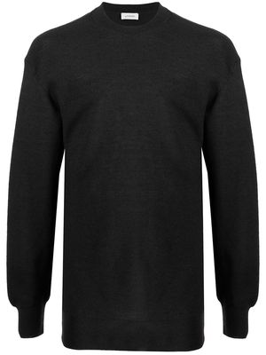 Lemaire merino-blend knit jumper - Black