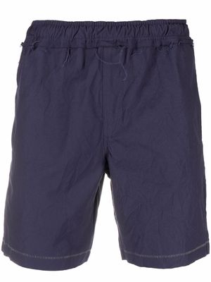 Ader Error elasticated waistband track shorts - Purple