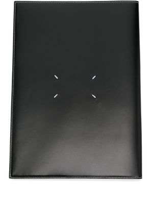 Maison Margiela four-stitch book cover - Black