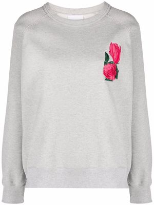 Soulland Amy Rose organic cotton sweatshirt - Grey