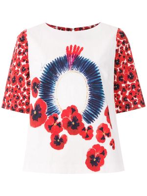 Isolda printed Luiza blouse - Multicolour