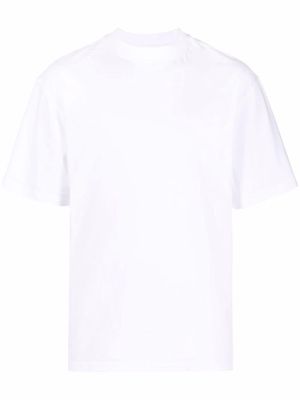 Eytys turn-up cuff cotton T-shirt - White