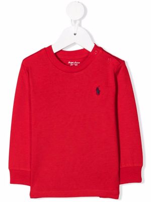 Ralph Lauren Kids logo-embroidered sweatshirt