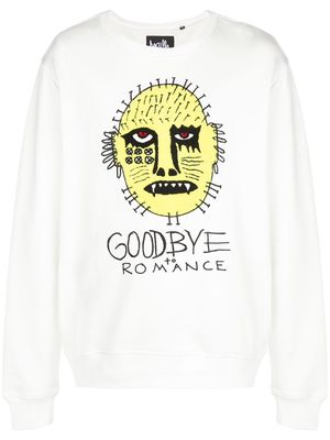 Haculla Goodbye Romance print sweatshirt - White