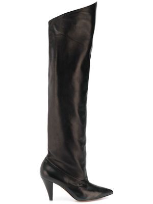 Givenchy over the knee boots - Black