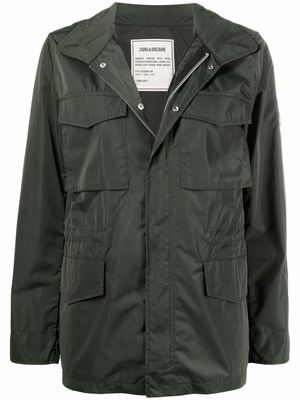 Zadig&Voltaire shell hooded parka - Green