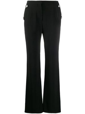 Christopher Kane crystal tailored trousers - Black
