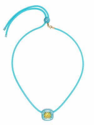 Swarovski Dulcis cord necklace - Blue