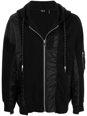 FIVE CM hooded jacket - Black